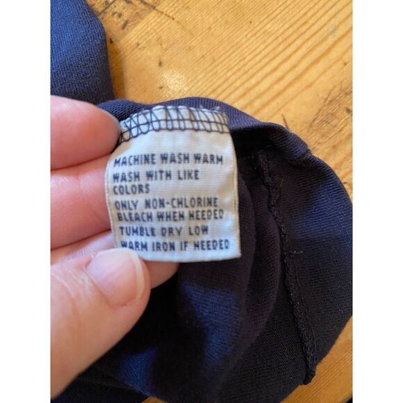 Polo Ralph Lauren Pocket T Shirt Mens 2XB Navy Red Pony Minor Flaw Shoulder - Picture 5 of 7